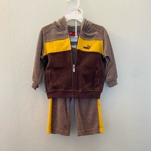 PUMA Infant Sweatsuit 12 months New without tags